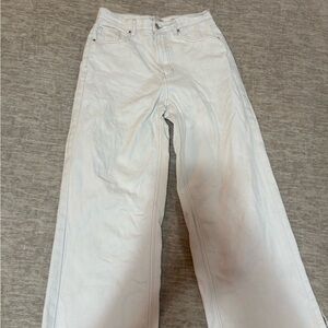PacSun Cream Denim Jeans